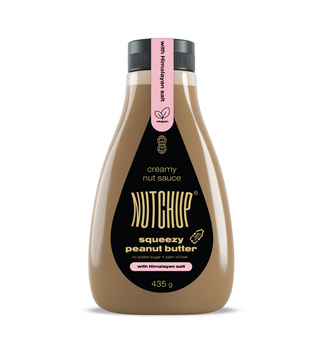 Nutchup Squeezy Erdnuss-Sauce mit Himalayasalz 435 g