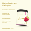 Smart Glow kollagen mit vitamin C, himbeer