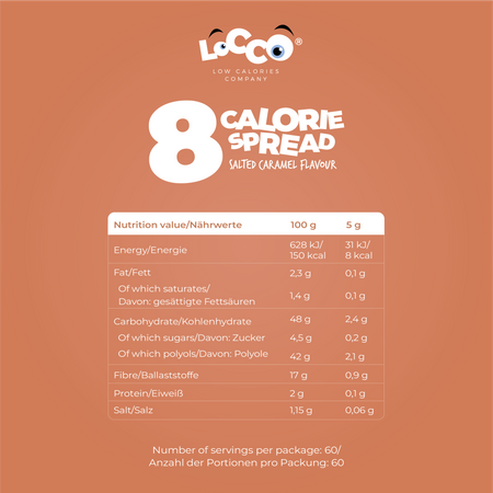 LoCCo 8 kcal Spread Salzkaramell