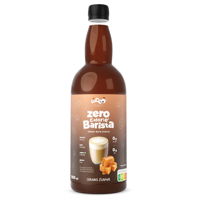 Locco 0 kcal Barista Sirup mit Stevia 3er-Pack