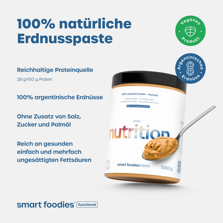 Smart Set Protein Erdnussbutter Smooth & Crunchy