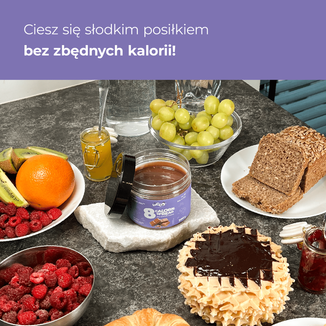 LoCCo 8 kcal Spread Vollmilchschokolade 300 g 2er-Pack