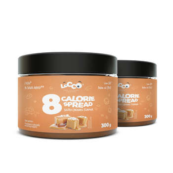 LoCCo 8 kcal Spread Salzkaramell 300 g 2er-Pack