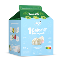 LoCCo 1 kcal 100% natürliches kalorienarmes Sahnebaiser mit Stevia 