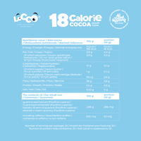 LoCCo 18 kcal Kakao – 3er-Pack mit kalorienarmen Leckereien