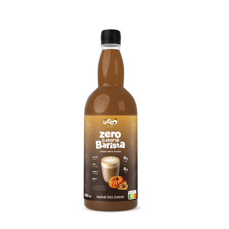 LoCCo 0 kcal kürbisgewürz-Barista-sirup mit stevia