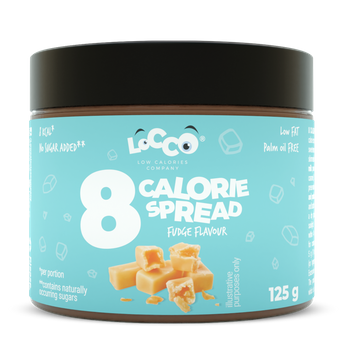 LoCCo 8 kcal Spread Karamell 125 g