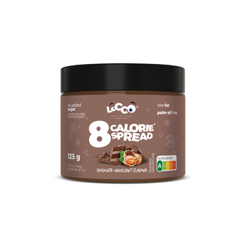 LoCCo 8 kcal Spread Schokolade - Haselnuss  125 g