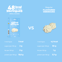 LoCCo 48 kcal Kalorienarmes natürliches Baiser 