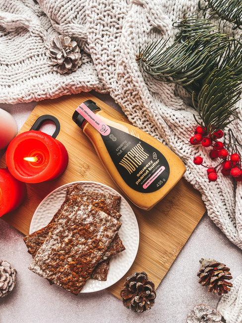 Nutchup Squeezy Erdnuss-Sauce mit Himalayasalz 435 g