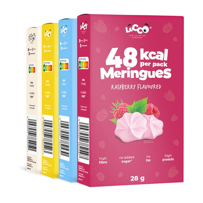 LoCCo 48 kcal Meringues 4er-Pack