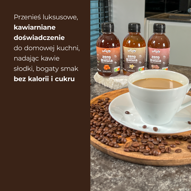 LoCCo 0 kcal Barista Sirup mit Stevia Lebkuchengeschmack 250 ml