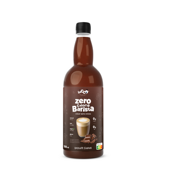 LoCCo 0 kcal Barista-sirup mit schokoladengeschmack und stevia