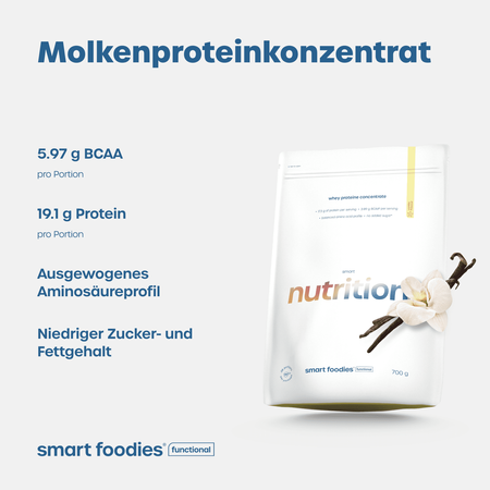 Smart Nutrition WPC (koncentrat białka serwatkowego) o smaku waniliowym