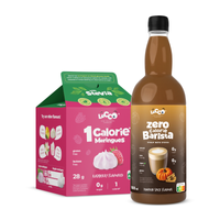 LoCCo Back to Fit-Set - Barista Kürbisgewürz 1000ml + 1 kcal Himbeer-Baisers mit Stevia