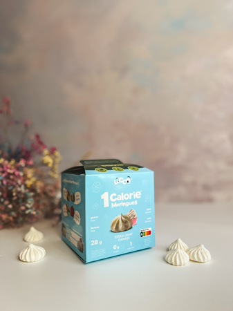 LoCCo 1 kcal Meringues 100% natürlich kalorienarm mit Stevia 3er-Pack