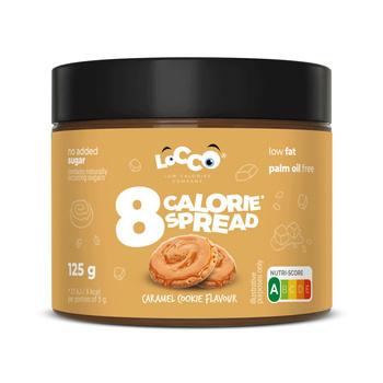 LoCCo 8 kcal Spread Karamell-Keks 125 g