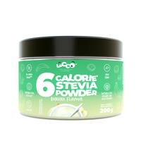 LoCCo 6 kcal Pulver Banane mit Stevia 