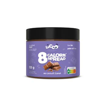 LoCCo 8 kcal Spread Vollmilchschokolade 125 g