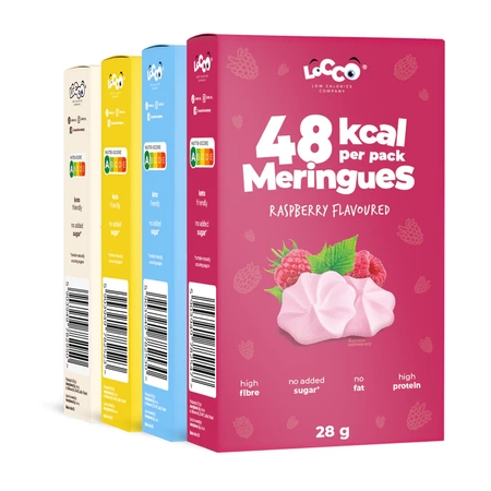 LoCCo 48 kcal Meringues 4er-Pack