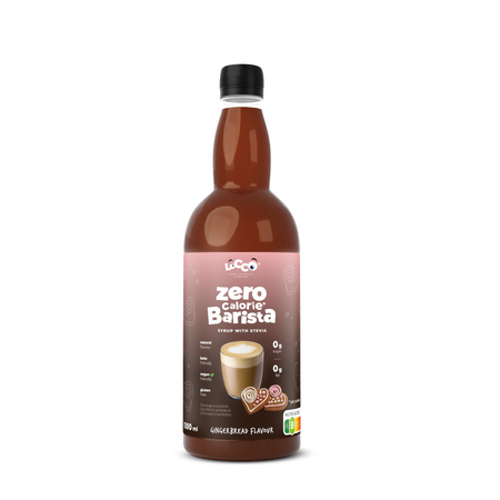 LoCCo 0 kcal Barista sirup mit stevia lebkuchengeschmack